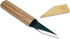 Kiridashi Craft Pocket Knife Japanese Steel Blade Wooden Handle with Sheath for Right-handed...