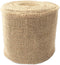 LWR CRAFTS Natural Burlap Ribbon 32 Feet (4")...