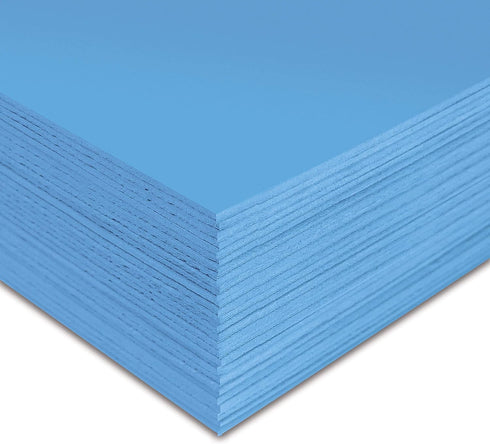 Better Office Products Light Blue EVA Foam Sheets, 30 Pack, 2mm Thick, 9 x 12 Inch, Light Blue Color, for Arts and Crafts, 30 Sheets Bulk Pack...
