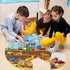 Construction Jumbo Floor Puzzle for Kids 71Pcs Construction Vehicle Large Floor Round Puzzles for Toddler Ages 3-8 Construction Truck Cars Theme D...