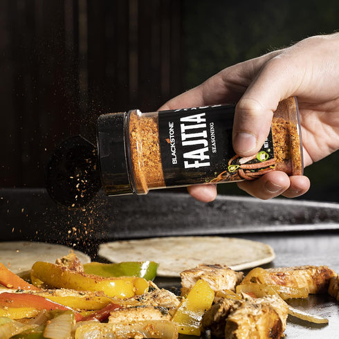 Blackstone 4230 Fajita Powder for Veggies, Chicken, Beef, Poultry, Steaks, Fries-Authentic Mexican Taste with Paprika, Cumin, and Garlic, All-Purp...