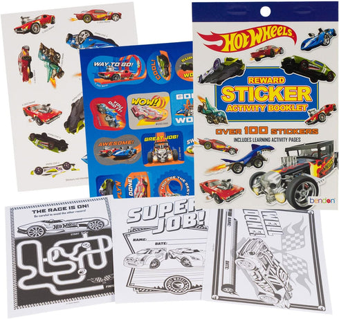 Bendon Hot Wheels Over 100 Rewards Sticker Activity Booklet...
