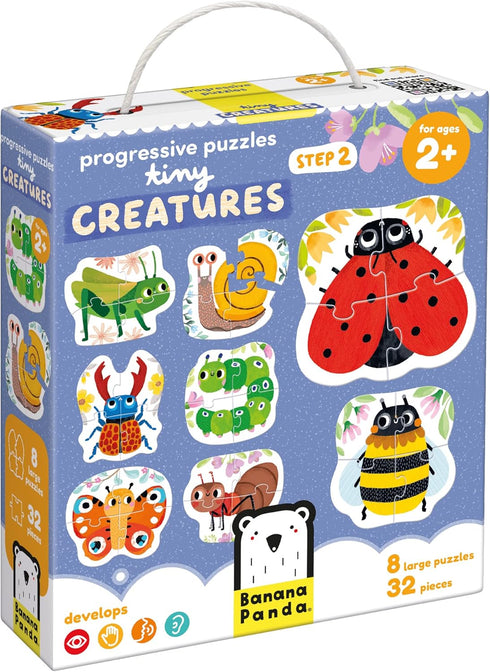 Progressive Puzzles Tiny Creatures 2+ Toddler Puzzle...