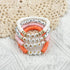 CasaTena Beads for Bracelets Making Kit 6mm Clay Beads for Jewelry Making Kit with Elastic Strings...