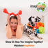 Nylabone Tuug Interactive Dog Toy for Dog Enrichment - Firm Yet Flexible Dog Tug Toy for Creative Play & Dog Exercise - Play Toy Not Intended for ...