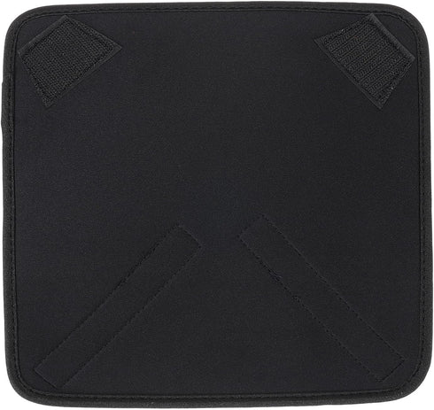 PATIKIL Camera Protective Wrap, 14"x14" Lens Wrap Cloth with Thick Protective Neoprene, Lens Pouch Bag with Hook and Loop for Lens,SLR, Black Grey...