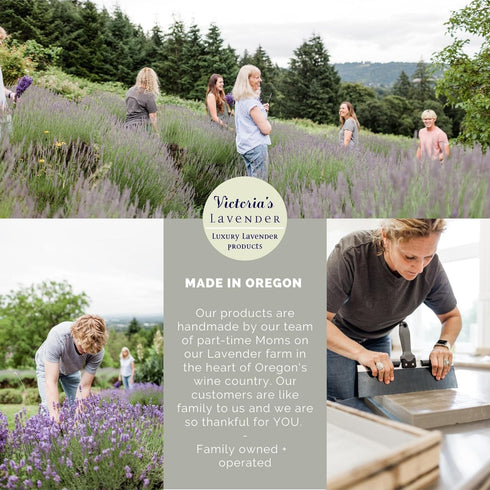 Victoria's Lavender Room Spray - All-Natural Home Fragrance, Pure Essential Oil Air Freshener & Odor Eliminator, Calming and Relaxing Scent, Aroma...
