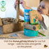 Honeysticks My First Paint Brush Set - 3 Pack: Ideal for Babies and Toddlers. Jumbo Brushes with Chubby Wood Handles for Easy Grip, Vegan. Include...