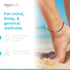 Starfish Anklet Magnetic Jewelry for Men and Women, Summer Beach Accessory, Premium Quality Magnets, Magnetic Anklet, Unisex Gift for Teens and Ad...