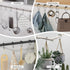 Black Shower Curtain Hooks, Amazer Shower Curtain Hooks, Shower Hooks for Shower Curtain, Decorative Shower Curtain Hooks Rust Proof Stainless Ste...
