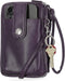 Mundi Jacqui RFID Crossbody Wallet for Women, Vegan Leather Small Travel Handbag with Phone Holder, Compact Organizer with Card Slots and Adjustab...