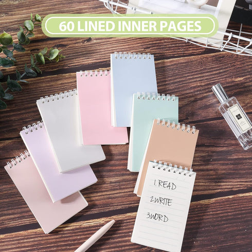 Ddaowanx Small Notebooks,3x5 Pocket Spiral Notepads With Lined Pages - The Perfect Little Mini Notebook to Stay Organized and Boost Productivity a...