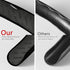 Universal 2 Piece Carbon Fiber Steering Wheel Cover Non-Slip Segmented Car Steering Wheel Covers Steering Wheel Protectors...