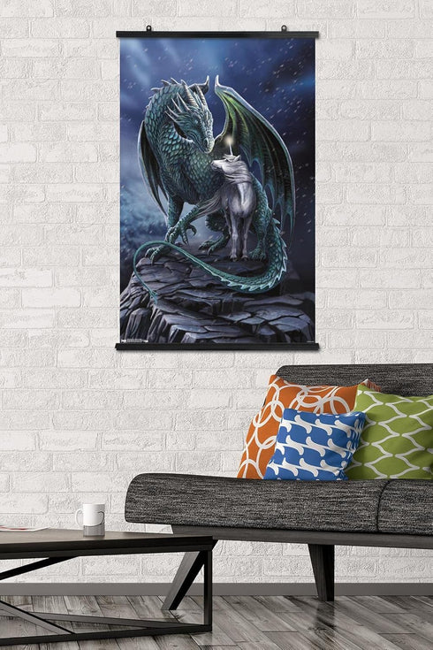 Trends International Lisa Parker - Protector Of Magic Wall Poster, 22.375" x 34", Premium Poster & Clip Bundle...