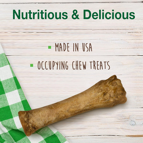 Nylabone Healthy Edibles Natural Dog Chews Long Lasting Roast Beef Flavor Treats for Dogs, X-Large/Souper (2 Count)...