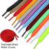 Sweatshirt Drawstring Replacement - 24Pcs Premium Hoodies Drawstring in 12 Colors, Hoodie Strings with 3Pcs Drawstring Threader for Pants Shorts (...