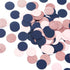 Navy Blue Pink Rose Gold Confetti 300pcs Gender Reveal Party Decorations Glitter Birthday Table Confetti Graduation Wedding Baby Shower Decoration...