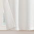 jinchan Kitchen Curtains 24 Inch Linen Textured Cafe Tier Curtains for Living Room Bathroom Farmhouse Half Window Set Light Filtering Rod Pocket D...