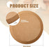 Sunnyray 8 Inches Round Pottery Mold for Clay Hand Building Ceramic Molds Ceramic and Pottery Tools Dish Plate Press Mold for DIY Pottery Making C...