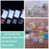 700 Pack Poly Zipper Bags,5 Different Size Small Craft Plastic Bags,Clear Reusable Ziplock Bags Storage for Bead,Jewelry,Candy...