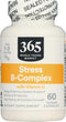 365 by Whole Foods Market, Vitamin B Stress Complex with Vitamin C, 60 Veg Capsules...