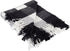 DII Buffalo Check Collection Rustic Farmhouse Throw Blanket with Tassles, 50x60, Black/White...