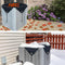 Air Conditioner Cover for Outside Units, Heavy Duty Central AC winter Cover Defender Outdoor Top Waterproof Snow-Resist (Black, 28 x 28 inch)...
