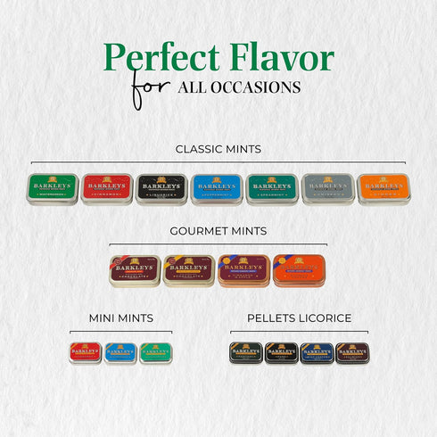Barkleys Black Licorice Candy, Licorice Pellets - Gluten Free Licorice, Vegan- Black Licorice Intense (1 Can x 16 gr.)...