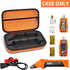 Case Compatible with Klein Tools ET310 AC Circuit Breaker Finder & 80041 Outlet Repair Tool Kit & RT250 GFCI Receptacle Tester. Electrical Tools S...