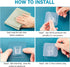 Double Sided Adhesive Hooks|20 Pack + 4 Pack Wall Hanger Holder|13.2lb Max | Self Adhesive Hooks for Bathroom, Kitchen, Office Hanging...