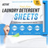 Laundry Detergent Sheets Eco Washing Strips - 80 Loads, Liquidless Fresh Scented Clothes Washer Sheet, Zero Waste Travel Laundry Strip, Dissolvabl...