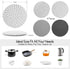 7" Trivets for Hot Dishes, Hot pots and Pans, 4 Pcs Pot Holders for Kitchen?Heat Resistant Hot Holders are Used to Protect Your Furniture and Tabl...
