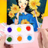 16 PCS White Plastic Paint Tray Palettes, Watercolor Palette Painting Tray for Painting Party, DIY Craft and Art Painting...