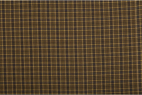 VHC Brands Tea Cabin Green Plaid King Pillow Case Set of 2 21x40 Country Rustic Bedding Accessory, Moss Green...