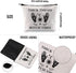 G2TUP Witch Gift Wicca Witchcraft Cosmetic Bag Thick Thighs Witch Vibes Makeup Bag Halloween Pagan Wiccan Gift (Thick Thighs Witch Vibes White Bag...