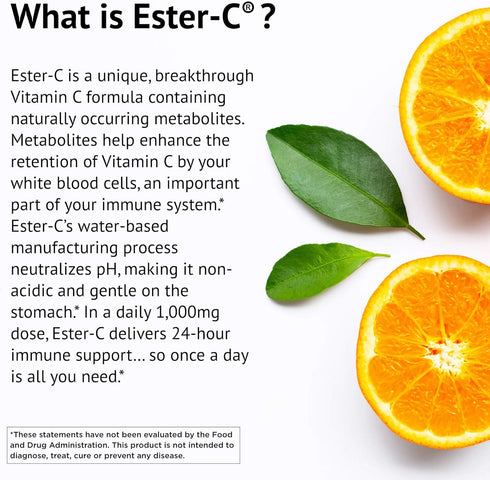 American Health Ester-C with Citrus Bioflavonoids, Tablet, 45 Count...