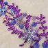 Pure Handmade 10x42cm Bright Crystal Patches Sew-on Rhinestones Applique Aesigns with Stones Sequins Beads DIY for Wedding Dress Decor Accessory B...