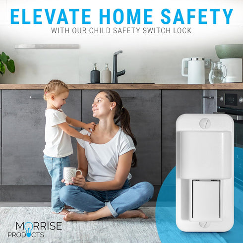 Child Safety Garbage Disposal Light Switch Lock | Guard Children Protect With Push and Slide Switch...