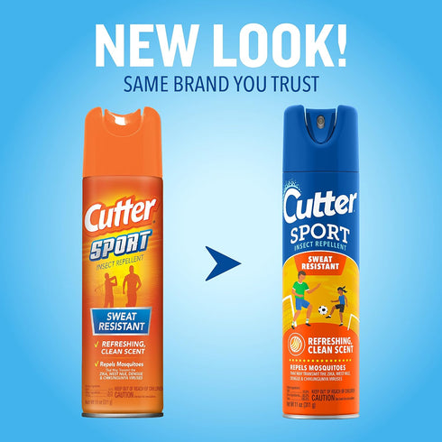 Cutter Sport Insect Repellent (Aerosol) (11 oz), Plain...