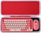 Aenllosi Hard Carrying Case Compatible with Logitech POP Keys Mechanical Wireless Keyboard (Pink)(Case Only)...