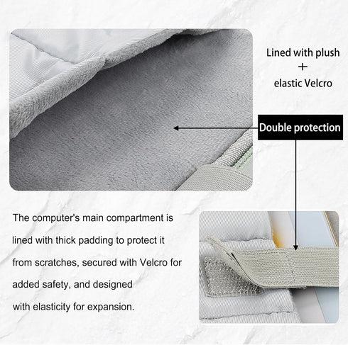 9-11 Inch Tablet Sleeve Case, iPad Carrying Case for iPad Pro 11 (2018-2022), iPad 10.9 (10th Gen), iPad Air (5/4th Gen), Galaxy Tab A8/A7/S8/S7 (...