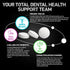 Dental Probiotics for Teeth and Gums - Best Oral Probiotic for Teeth, Gums and Bad Breath - Lactobacillus Salivarius Probiotic and Prebiotic Blend...