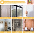 KXLife 2Pcs Small Tension Rod 11 to 17 Inch, Adjustable Thin Mini Spring Loaded Curtain Tension Rods for Windows, Closet, RV, Trailer, Cupboard, R...