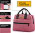 HOMESPON Insulated Lunch Bag for Women Men Lunch Box Cooler Lunch Tote for Work Picnic (Rose)...