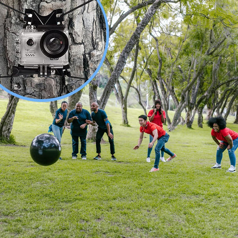 Fence Mount Gopro Fence Mount Compatible with GoPro, iPhone Mevo Start and Other Action Cameras for Softball, Tennis, Baseball, Football, Net/Chai...