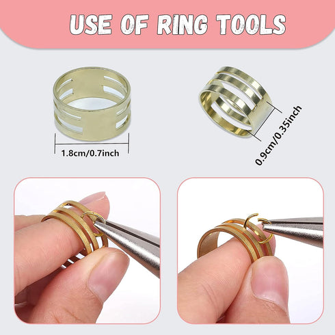 YAKA 420Pcs 12mm1Box 6 Colors Open Jump Ring,Ring Jewelry Keychain for Jewelry Making Accessories,1Pcc Jump Ring Open/Close Tool and 1Pcs Clear Bo...