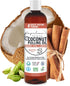Coconut Pulling Oil for Teeth and Gums Mouthwash, 100% Pure and Natural, Non-GMO, Ayuverdic – Refreshing Spicy Chai Essential Oils...