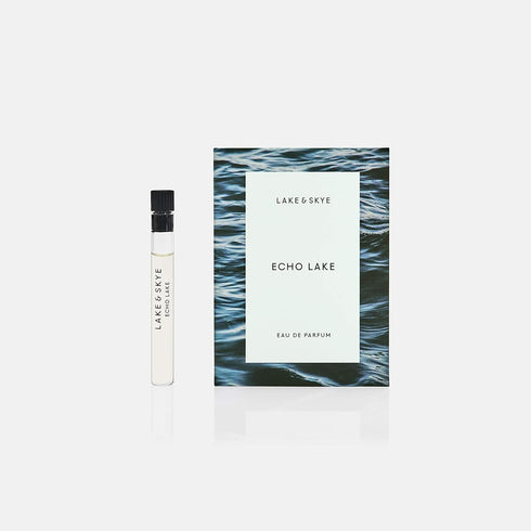 Lake & Skye Echo Lake Eau De Parfum Sample Size - Unisex Fragrance Collection .04 oz (1.2 ml) - Floral and Woody...