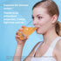 ORZAX Vitamin C 1000mg for Immune Support Supplement - Antioxidant Support - Orange Flavored (20 Effervescent Tablets)...