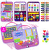 Peppa Pig Toddler Busy Board – Montessori toys for 1 2 3 4 Year Old, Educational Activity Sensory Board for Preschool Learning Fine Motor Skills, ...
